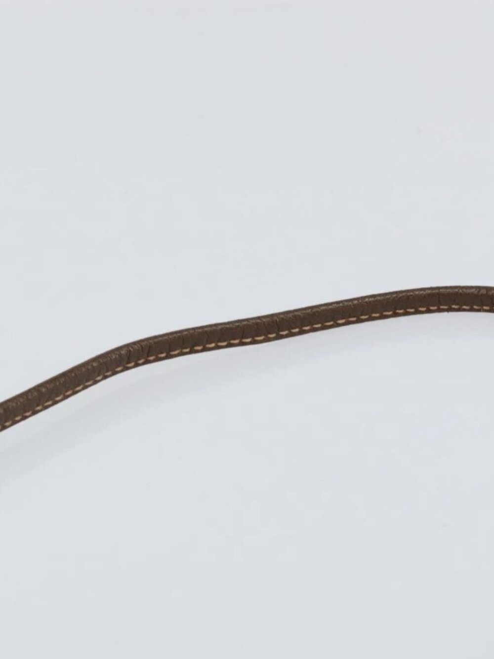 GUCCI GG Supreme Web Sherry Line Bag PVC Beige Gold 007 58 6112 1030 Auth 163653 - Picture 9 of 16